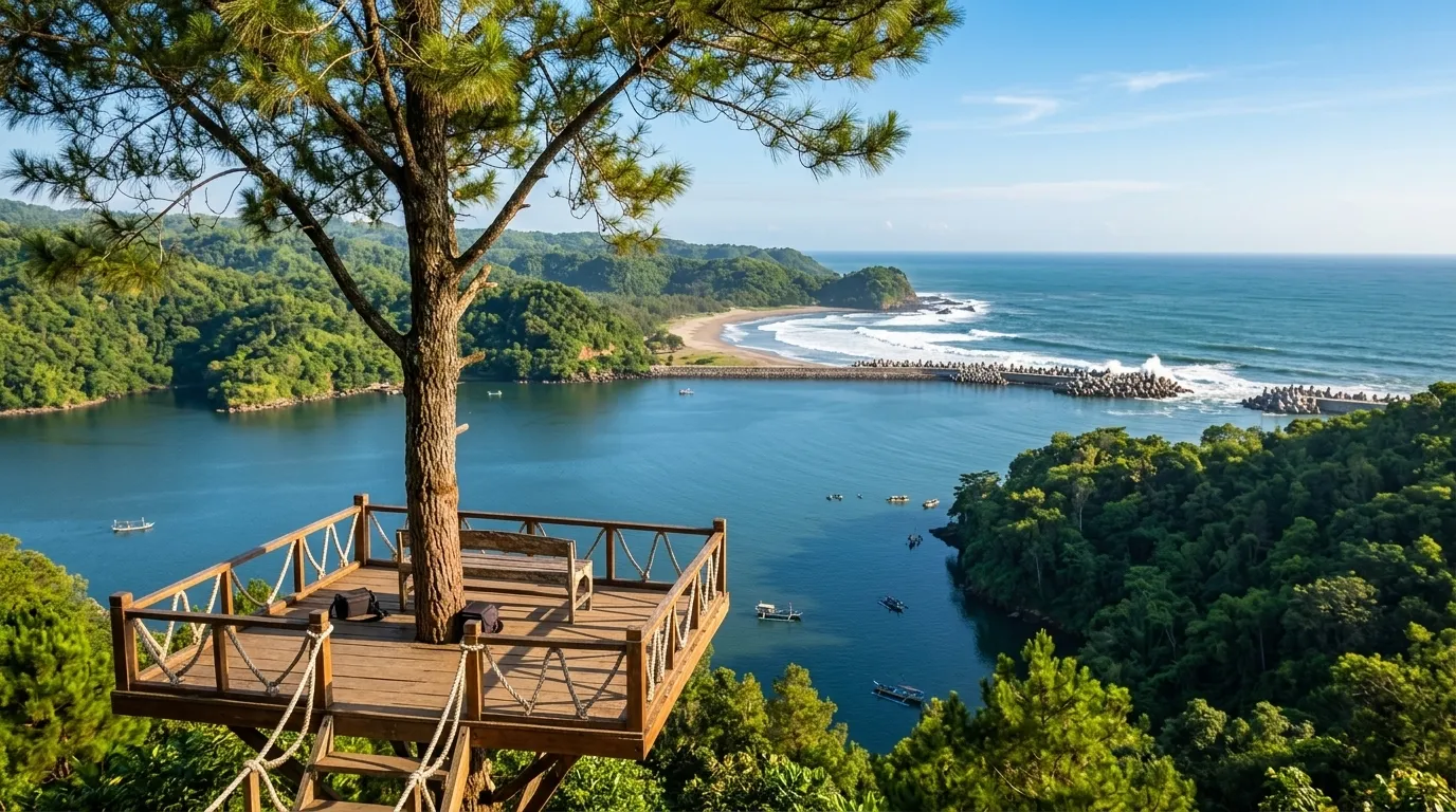 Trip Jogja 1D Kalibiru Pule Payung Pantai Glagah